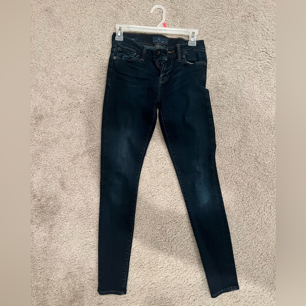 Lucky brand jeans, dark denim